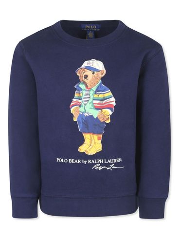 POLO RALPH LAUREN - Blue Graphic Sweatshirt