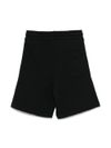 msgm - Black sporty shorts