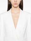 pinko - 'Alexia' white double breasted jacket - 3