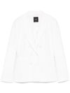 pinko - 'Alexia' white double breasted jacket