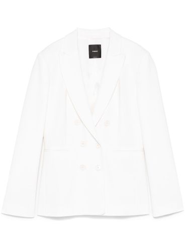 PINKO - 'Alexia' white double breasted jacket