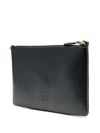 pinko - Black 'Flat Classic' bag with shoulder strap - 4