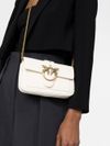 pinko - White leather bag 'Love one pocket' - 5