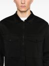 stone island - Black cotton jacket with pockets - 3