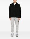 stone island - Black cotton jacket with pockets - 4