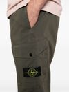 stone island - Green pants with side pockets - 4