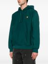 carhartt wip - Cotton sweatshirt with embroidered front logo - 3