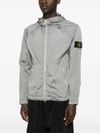 stone island - Grey jacket with logo - 4