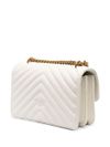 pinko - White quilted leather 'Love One Mini' bag - 1