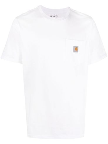 CARHARTT WIP - T-shirt in cotone con tasca e logo