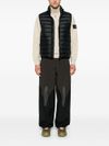 stone island - Blue quilted and padded vest - 4