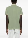 stone island - Polo in cotone verde a maniche corte - 1