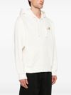 carhartt wip - Felpa in cotone bianco con zip - 3