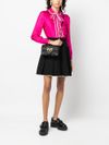 pinko - Black quilted leather 'Love One Mini' bag - 4