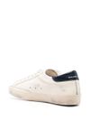 golden goose - Sneakers Super-star in pelle beige e blu - 2