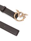 pinko - Brown leather 'Love Berry' belt - 1