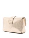 pinko - Gold 'Love One Mini' leather bag - 4