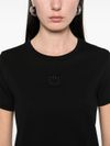 pinko - Black 'Bussolotto' T-shirt - 1