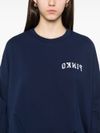 pinko - Blue 'Macedonia' crewneck sweatshirt - 3