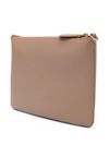 pinko - Beige 'Classico' leather clutch bag - 3