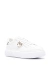 pinko - White leather 'Yoko' sneakers - 2