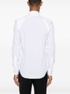 alexander mcqueen - White cotton shirt with buckle - 2