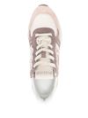 pinko - Light brown low-top 'Zoe' sneakers - 1