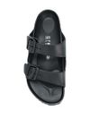 birkenstock - Black rubber Arizona sandals - 1