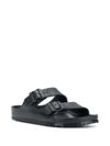 birkenstock - Black rubber Arizona sandals - 3