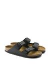 birkenstock - Ciabatte Arizona in pelle nera - 1