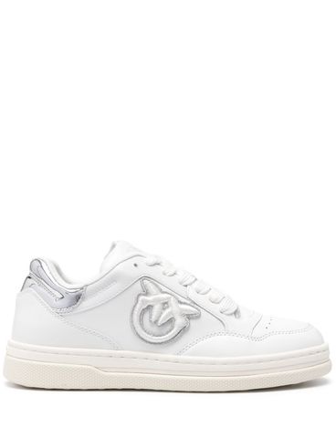 PINKO - White low-top 'Mandy' sneakers