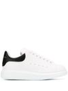 alexander mcqueen - 'Oversize' calfskin leather sneakers with contrast heel - 13