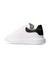 alexander mcqueen - 'Oversize' calfskin leather sneakers with contrast heel - 4