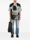 alexander mcqueen - Cotton t-shirt with skull print - 3