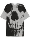 alexander mcqueen - Cotton t-shirt with skull print