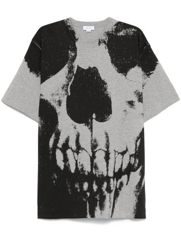 ALEXANDER McQUEEN - Cotton t-shirt with skull print