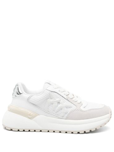 PINKO - Beige low-top 'Gem' sneakers