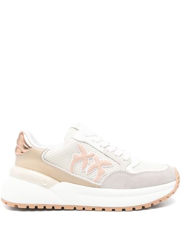 PINKO - Beige 'Gem' sneakers