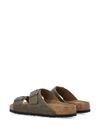 birkenstock - Green leather Arizona sandals - 2