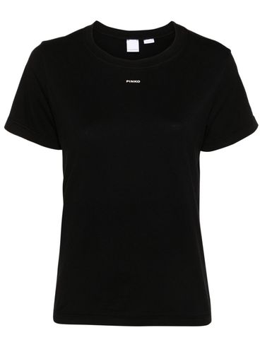 PINKO - Black 'Basico' T-shirt