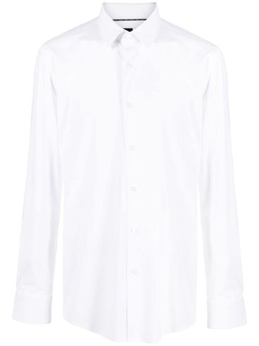 BOSS - White fitted shirt Hank