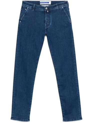 JACOB COHEN - Skinny stretch cotton long jeans