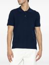 jacquemus - Blue polo with logo lettering on the back - 1