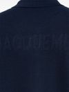 jacquemus - Blue polo with logo lettering on the back - 3