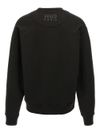 kenzo - Felpa in cotone nero con tigre frontale - 1