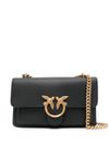 pinko - Black leather 'Love One Soft' bag