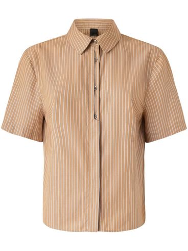 PINKO - White striped 'Hinnuendo' shirt