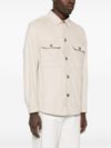 boss - White Carper jacket with pockets - 3