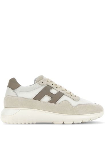 HOGAN - Interactive beige sneakers