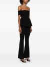 self portrait - Black strapless jumpsuit by Self Portrait - 3